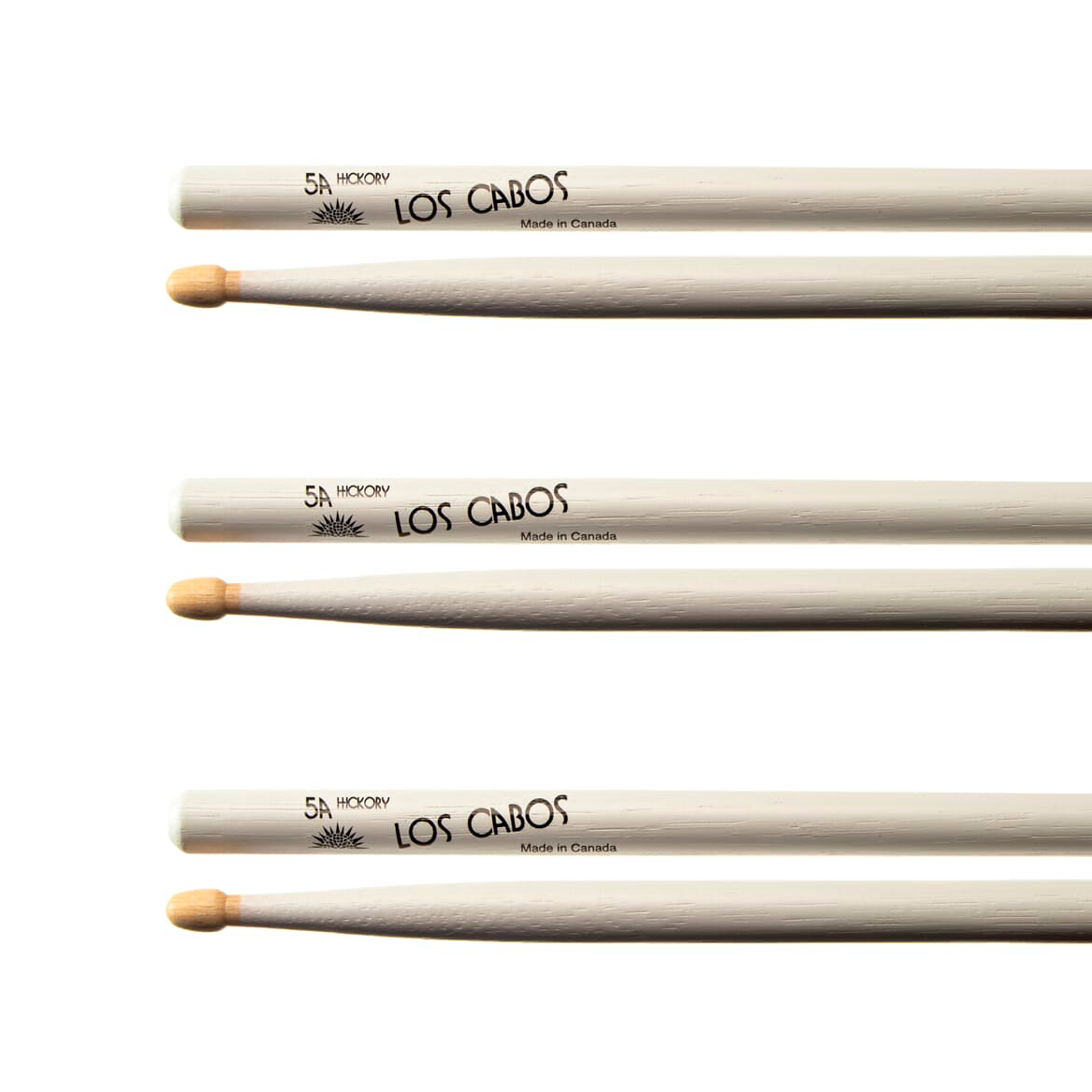 Baquetas 5A White Dip Hickory