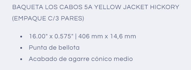 5A Yellow Jacket Hickory