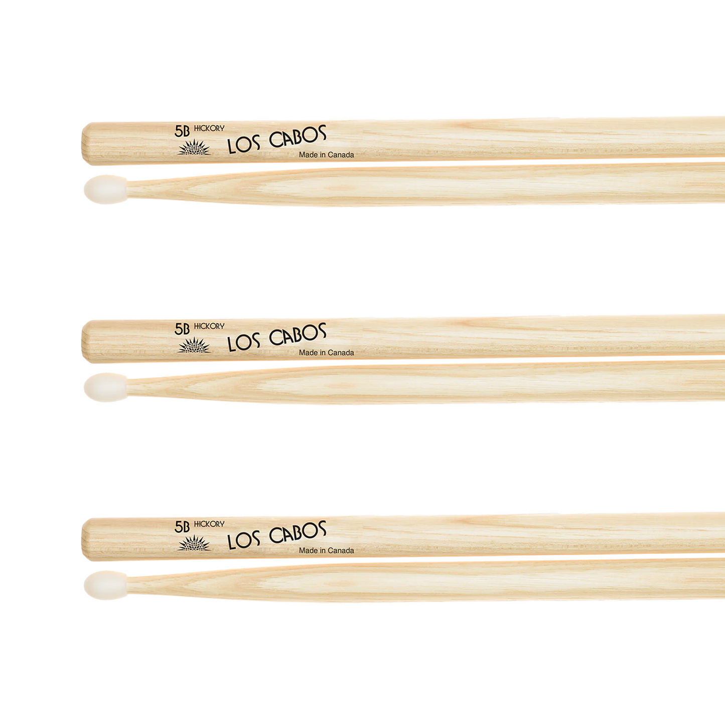 Baquetas 5B Nylon Hickory