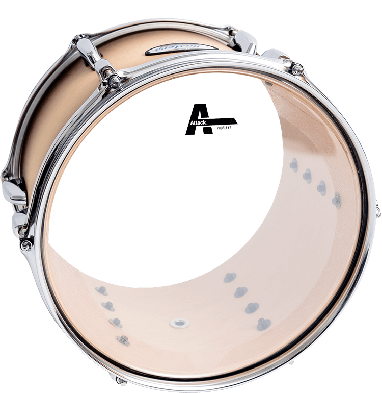 PARCHE 14" PROFLEX 2,DOBLE CAPA TRANSPARENTE