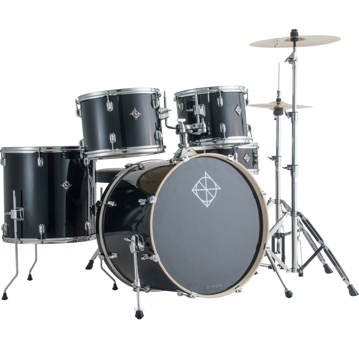 Dixon Spark Bateria Acustica 5 piezas Black