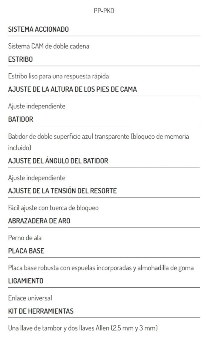 PEDAL DE BOMBO DOBLE