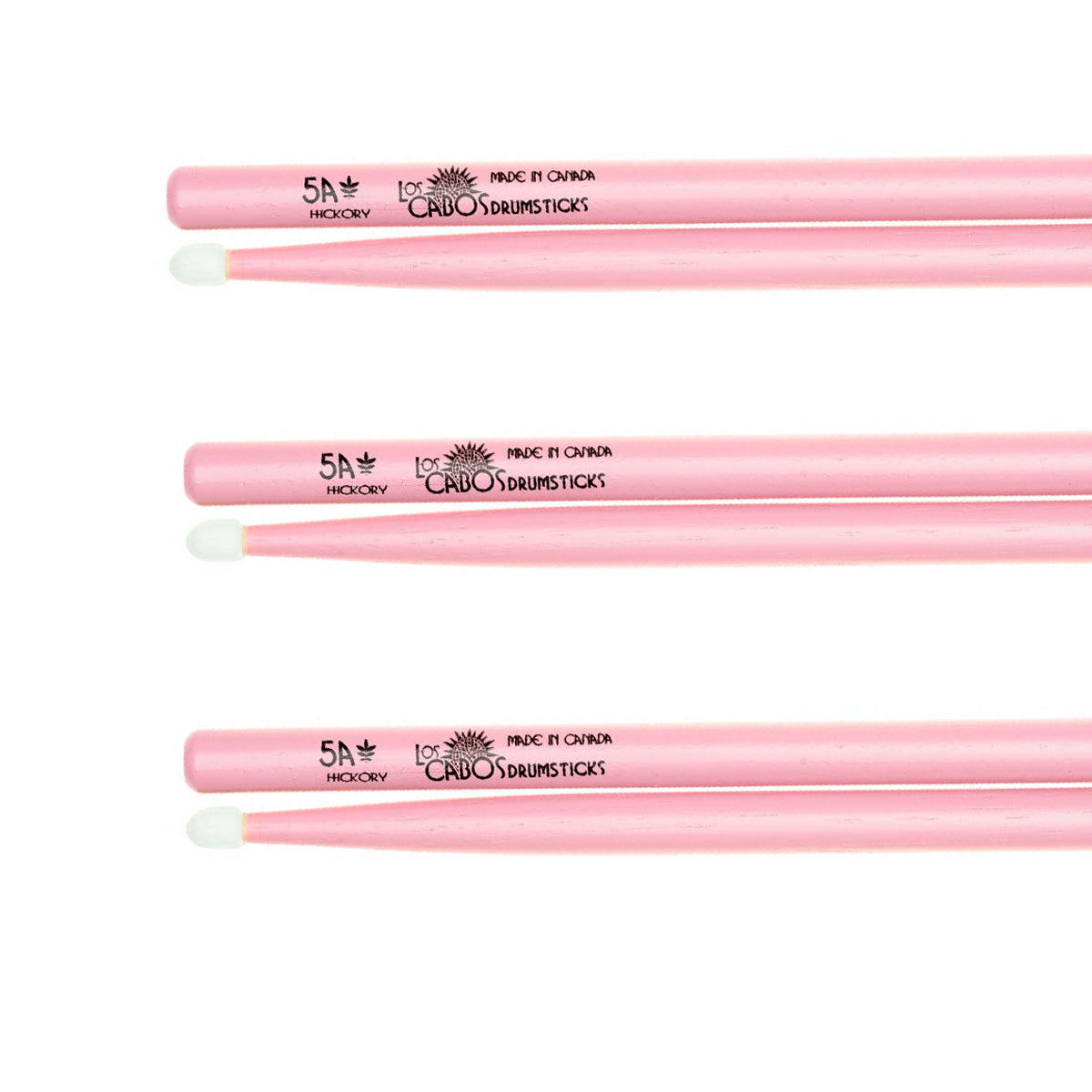 Baquetas 5A Pink Nylon Hickory