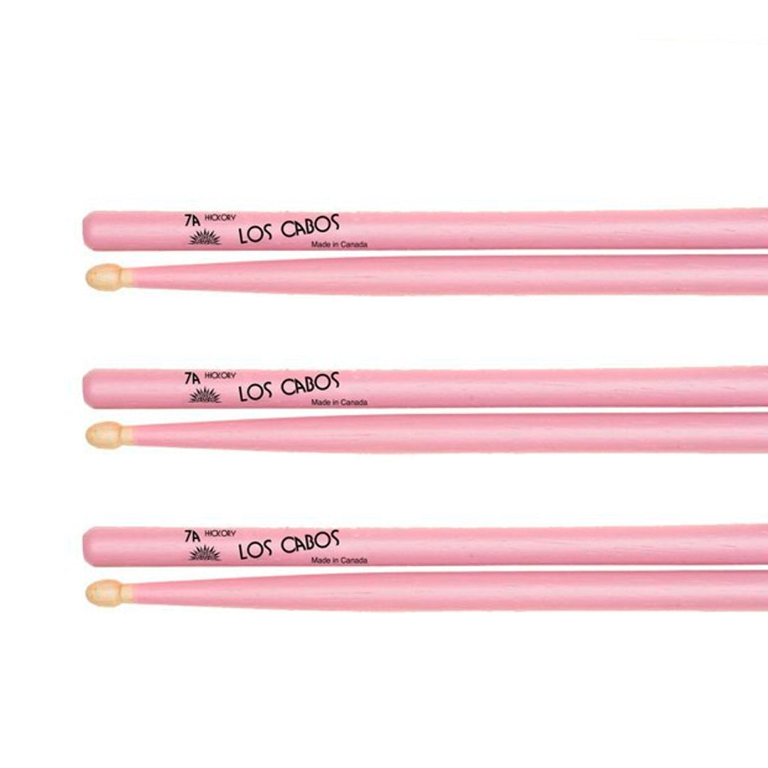 Baquetas 7A Pink Nylon Hickory