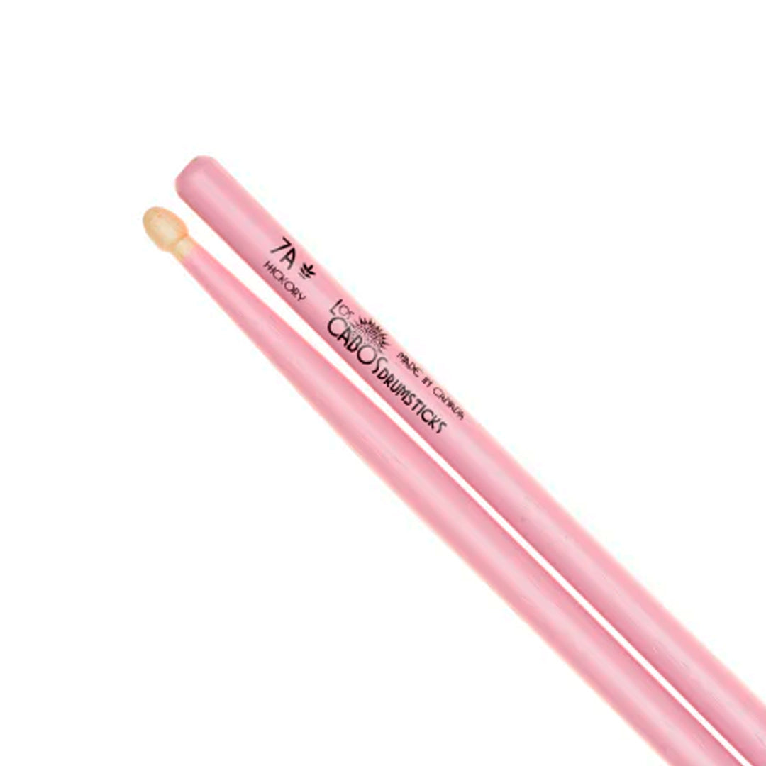 Baquetas 7A Pink Nylon Hickory