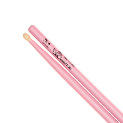 Baquetas 7A Pink Nylon Hickory