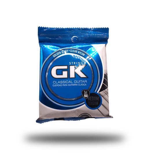 SET DE 6 CUERDAS NEGRAS DE GUIT-CLASICA (AZUL)