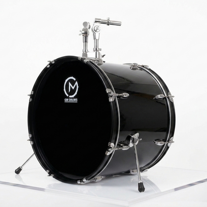 BATERIA GM DRUMS NEGRO DE 5 PZAS