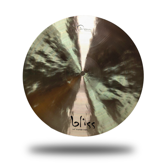 BLISS PAPER THIN CRASH CYMBALS 14.