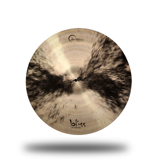 BLISS PAPER THIN CRASH CYMBALS 19.