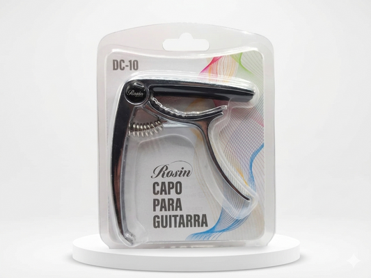CAPO PARA GUITARRA COLOR PLATA