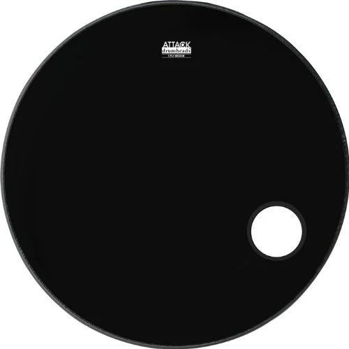 PARCHE DE 22" PROFLEX 1, BATIDOR 1 CAPA NEGRO BATIDOR