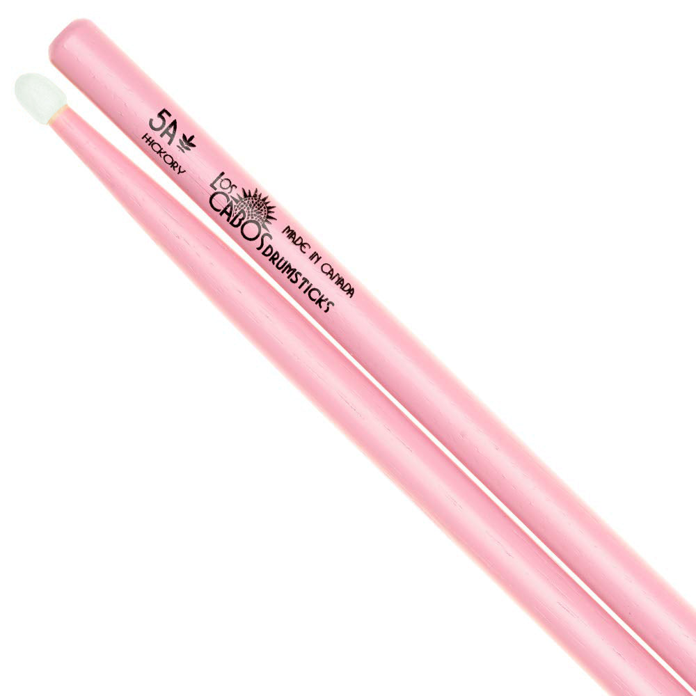 Baquetas 5A Pink Nylon Hickory