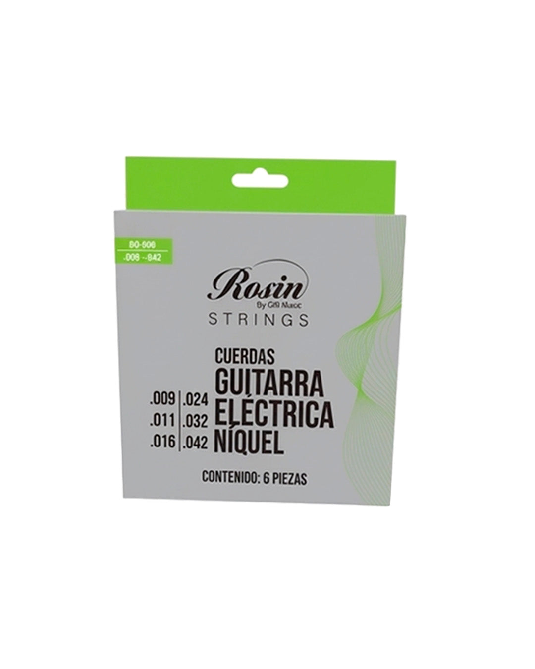 CUERDAS PARA GUITARRA ELECTRICA DE NIQUEL CALIBRE .009-.042